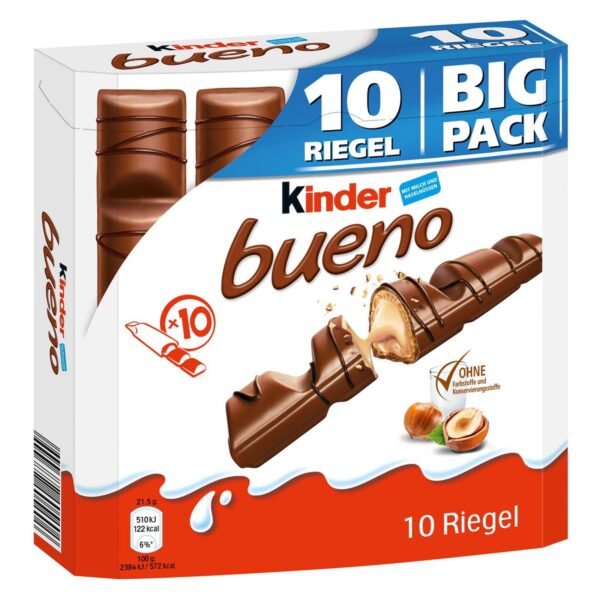 Kinder Bueno Chocolate T10 215g
