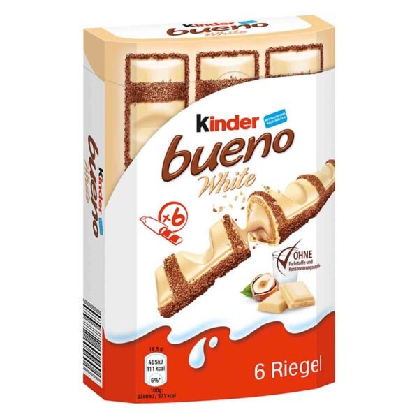 Kinder Bueno White Choco T6 117g
