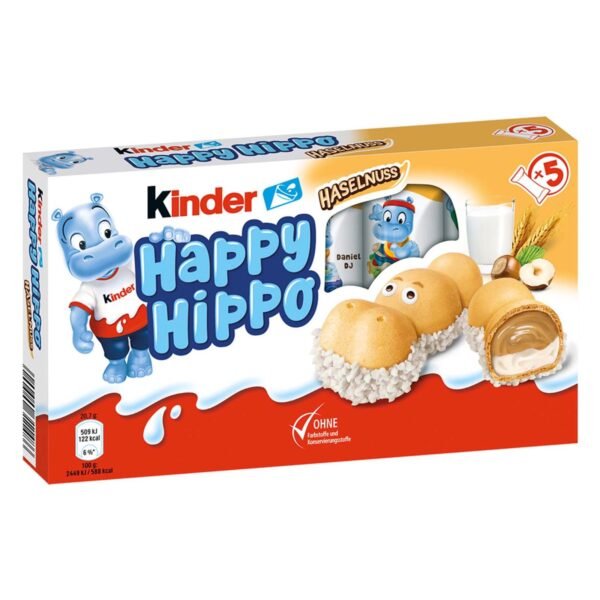 Kinder Happy Hippo Hazelnut T5 103,5g