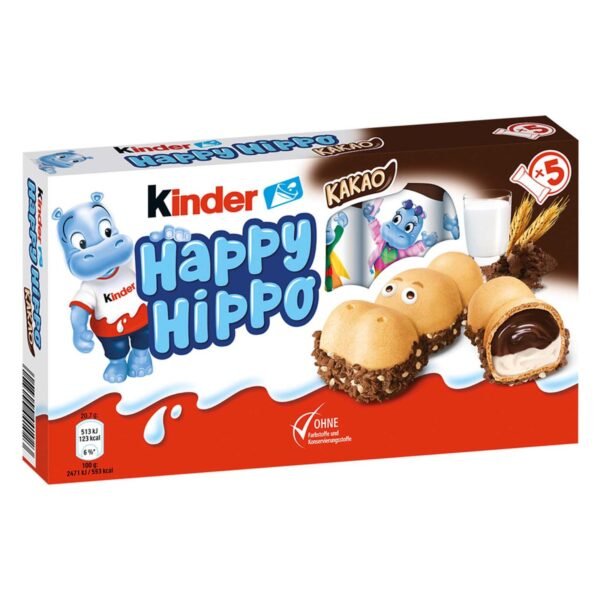 Kinder Happy Hippo Cocoa T5 103,5g