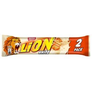 Nestle Lion Bar 2 Pack White Chocolate