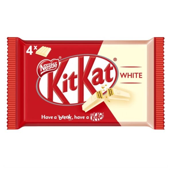 Nestle Kit Kat 4 Finger White Chocolate