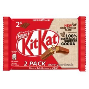 Nestle Kit Kat 4 Finger 2 Pack Chocolate