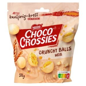 Nestle Choco Crossies Crunchy Balls White Choc