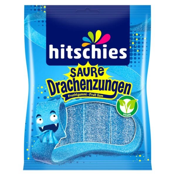 Hitschies Sour Drachenzungen Blue