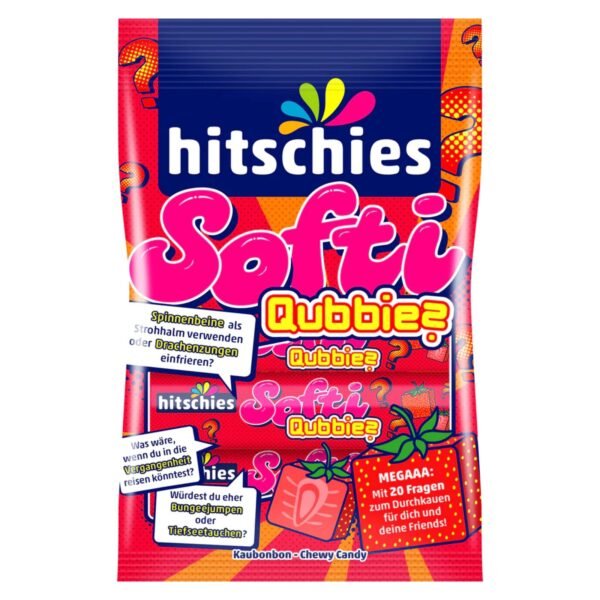 Hitschies Qubbies Strawberry