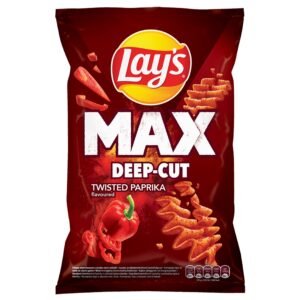 Lay's Max Deep Cut Twisted Paprika Flavour 120g