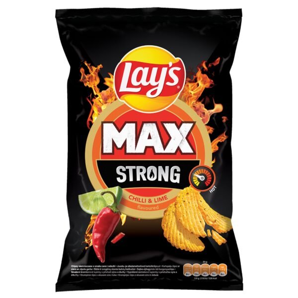 Lay's Max Strong Chilli & Lime Flavour 120g
