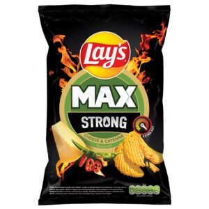 Lay's Max Strong Cheese & Cayenne Flavour 120g