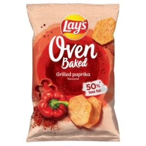 Lays Oven Baked Grilled Paprika 110g