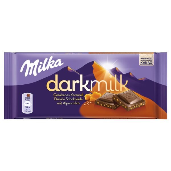 Milka Dark Milk Caramel