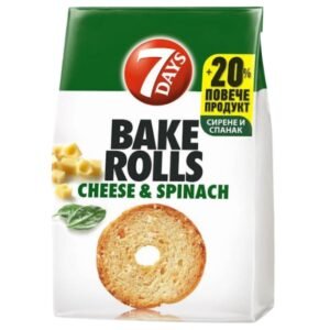 7 Days Bake Roll Cheese & Spinach