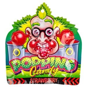 Dr.Sour Popping Candy Strawberry