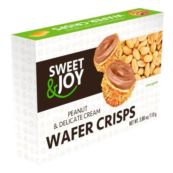 Sweet & Joy Wafer Crisps Peanut & Delicate Cream