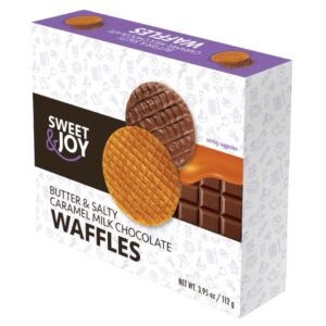 Sweet & Joy Waffles Butter & Salty Caramel Milk Chocolate