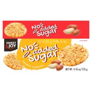 Sweet & Joy Cookies No Added Sugar Peanut