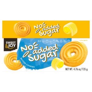 Sweet & Joy Cookies No Added Sugar Butter