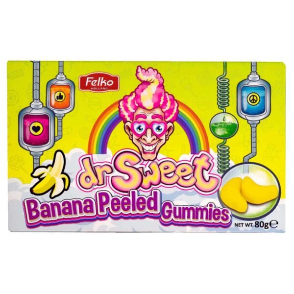 Dr.Sweet Peeled Banana Gummies Theatre Box