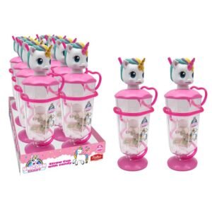 Unicorn Candy Straw Cup