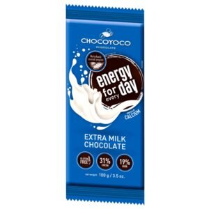 Chocoyoco Energy For Every Day Extra Milk Chocolate