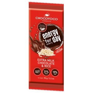 Chocoyoco Energy For Every Day Extra Milk Chocolate & Rice