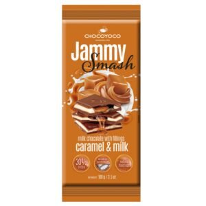 Chocoyoco Jammy Smash Milk Chocolate Caramel & Milk