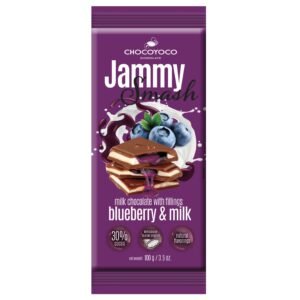 Chocoyoco Jammy Smash Milk Chocolate Blueberry & Milk