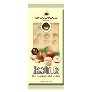 Chocoyoco Hazelnuts White Chocolate