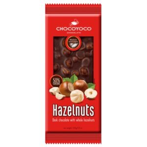 Chocoyoco Hazelnuts Dark Chocolate