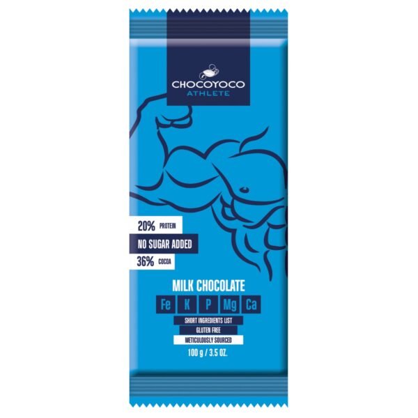 Chocoyoco Athlete Milk Chocolate