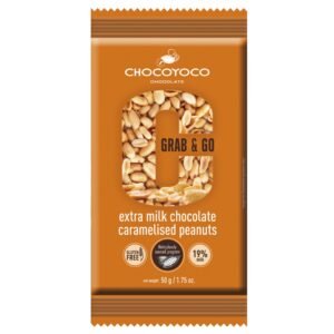 Chocoyoco Extra Milk Chocolate Caramelised Peanuts