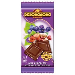 Chocoyoco Milk Chocolate Nuts & Raisins