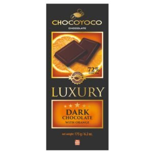 Chocoyoco Luxury Dark Chocolate 72% & Orange