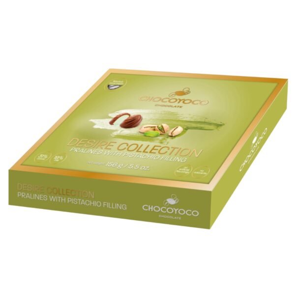 Chocoyoco Desire Collection Pralines & Pistachio Filling