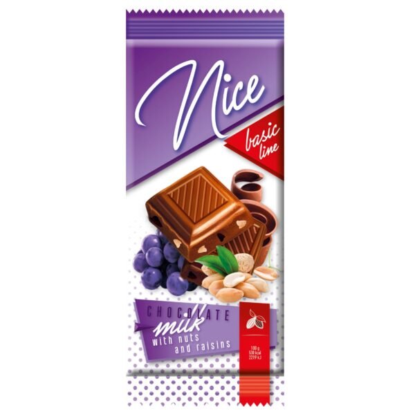 Nice Milk Chocolate Nuts & Raisins