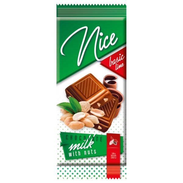 Nice Milk Chocolate & Nuts 80g