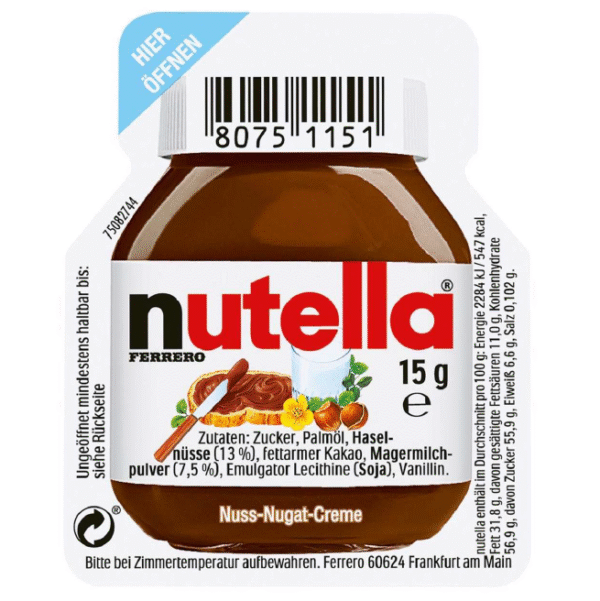 Nutella Portions 15g