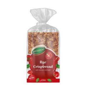 Fit Bread Rye Crispbread with Tomato & Basil 130g