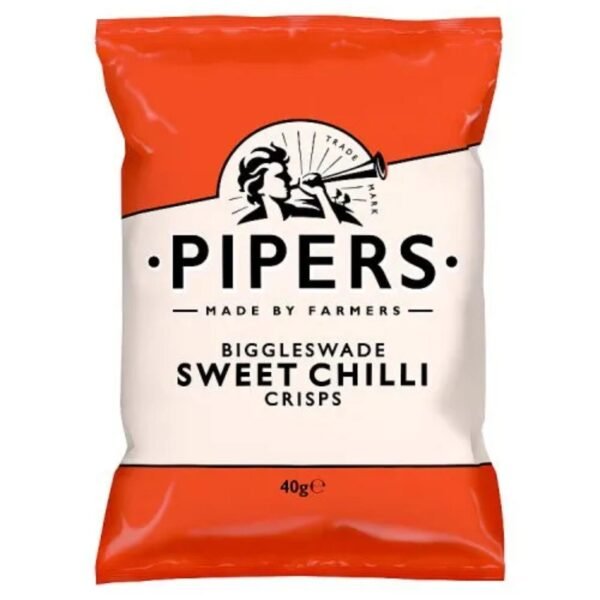 Pipers Sweet Chilli Crisps 40g