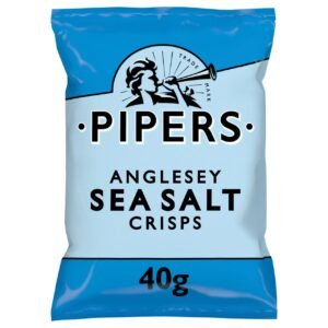Pipers Anglesey Sea Salt Crisps 40g