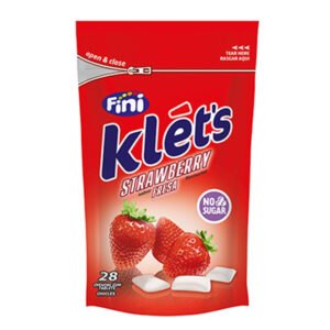 Fini Klets Strawberry Gum 39g