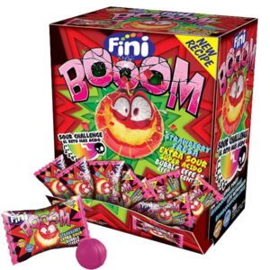Fini Booom Strawberry Bubble Gum 5g
