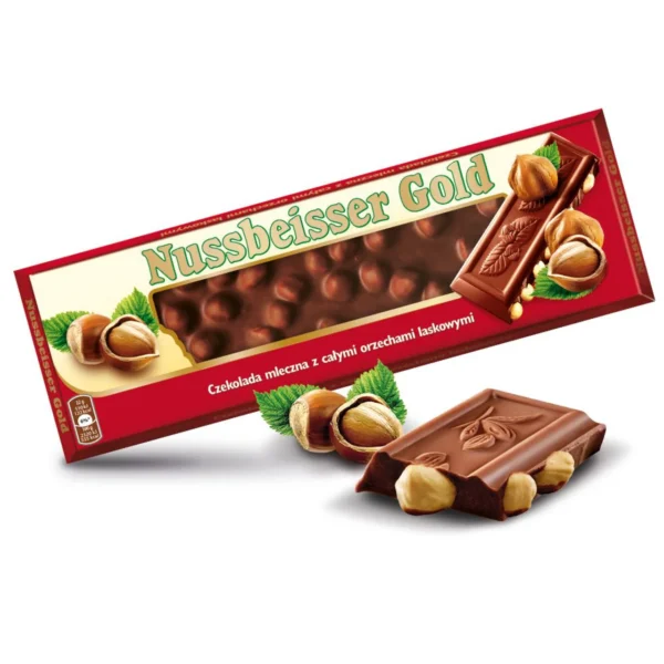 Alpen Gold Nussbeisser Hazelnut Chocolate 220g
