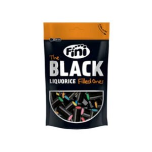 Fini The Black Liquorice Gourmet Filled Ones 180g