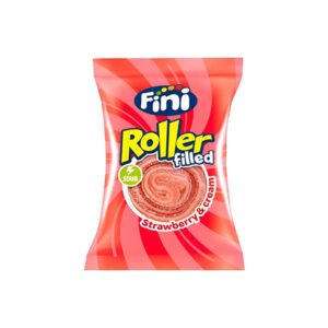 Fini Roller Filled Strawberry & Cream 20g