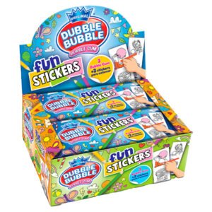 Dubble Bubble Fun Stickers Gum 4g