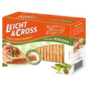 Leicht & Cross Crunchy Bread Strong Rye 125g