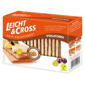Leicht & Cross Crunchy Bread Whole Grain 125g