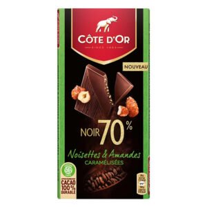 Côté d'Or Sensation Nuts Dark Chocolate 70% 100g