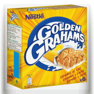 Nestle Golden Grahams Bar 6PK 150g
